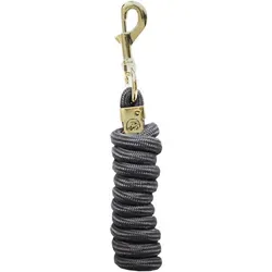 Kentucky Horsewear Lead Rope Basic Karabiner in Grau von Kentucky