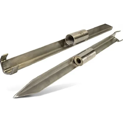 Black Cat Edelstahl-Rutenhalter 85 cm von Black Cat