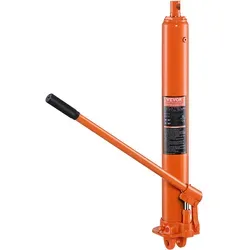 VEVOR Hydraulischer Langer Ram-Wagenheber 3t - Werkstatteinrichtung für müheloses Heben bis 3 Tonnen. Robuste Konstruktion mit flacher Basis und benutzerfreundlichem Griff für vielseitige Anwendungen.