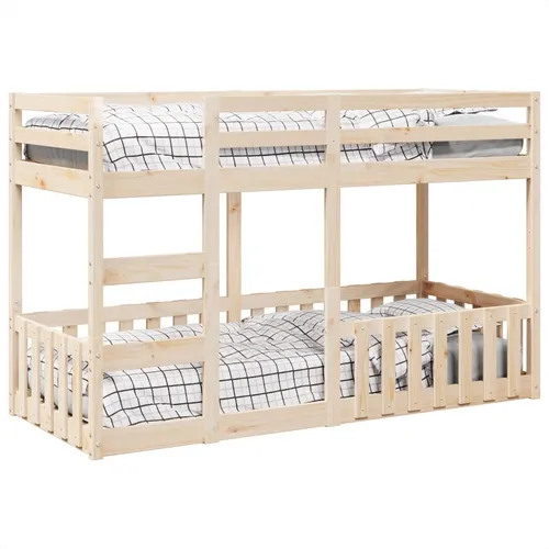 Maison Exclusive Etagenbett 75x190 cm aus massivem Kiefernholz