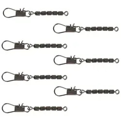 Iron Trout Schnurverbinder Iron Trout 5er-Wirbelkette - 7 Forellenwirbel, (1-St) Gr. M / 10kg / 7 Stück