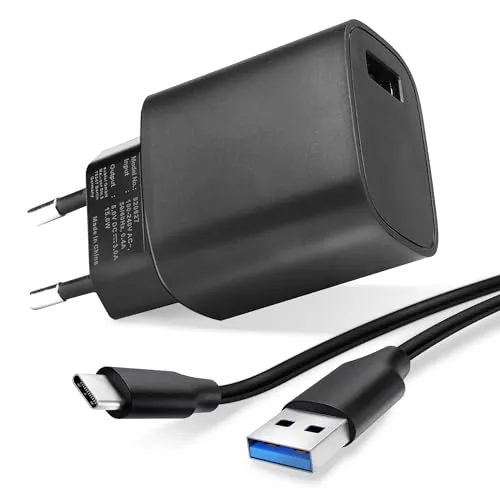 subtel USB C Type C Ladegerät USB Kabel - 3A Ersatz Ladekabel kompatibel mit Bose Portable Home Speaker, SoundLink Flex Lautsprecher Musikbox - Speaker Charger, Netzteil Auflader Anschluss