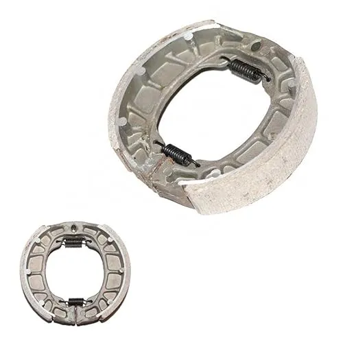 TROMMEL BREMSBELÄGE BREMSBACKEN hinten 50-125ccm * Ø 105mm für BAOTIAN SARO BENZHOU YIYING FLEX TECH MOTINO BENERO GMX JINLUN JMSTAR KREIDLER YIBEN ZNEN KYMCO JINAN REX FOSTI ROLLER