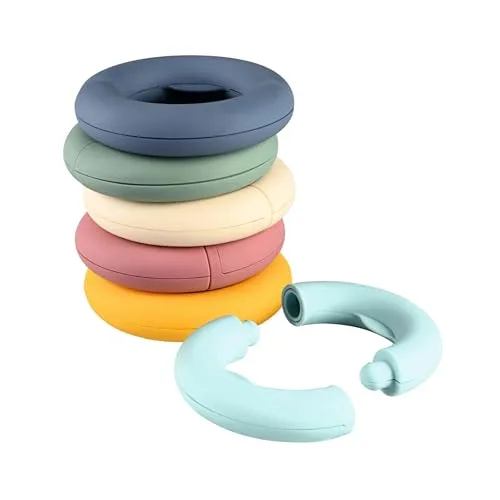 Smoby - LS Tubo - Motorikspiel - Stapeln Legen Bauen - Formen und Farben - Spielzeug ab 12 Monate