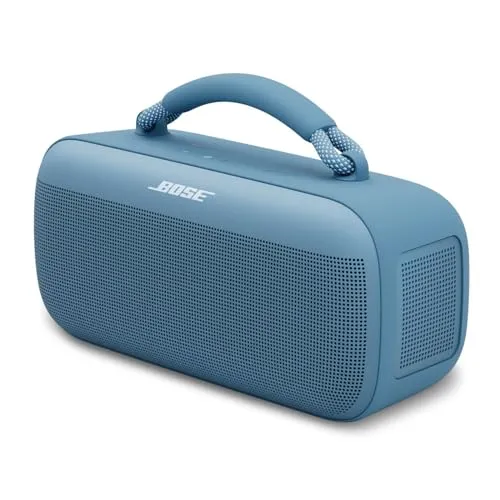 Bose SoundLink Max - Tragbarer, wasserdichter Bluetooth-Lautsprecher, bis zu 20 Stunden Akkulaufzeit, kraftvolle Bässe und integrierter AUX-Eingang