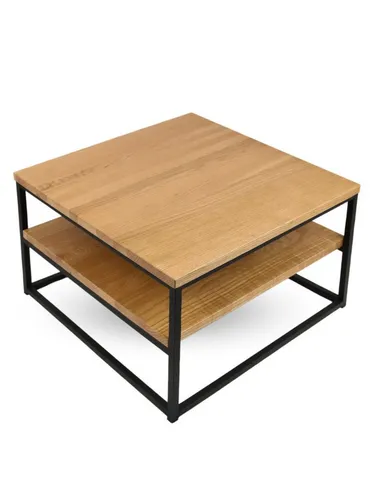 holz4home Couchtisch - Massivholztisch 60cm x 60cm x 39,5cm, unschlagbares Preis-Leistungs-Verhältnis und hohe Belastbarkeit für langlebige Nutzung.