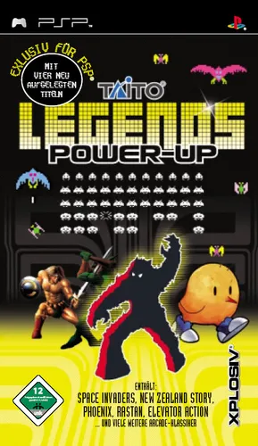 Taito Legends - Power Up - Klassisches PS-P Spiel mit aufregenden Retro-Games, ideal für Nostalgie-Fans und Sammler.