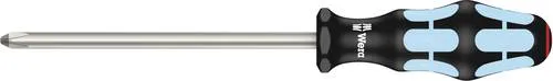 Wera 3350 05032023001 Werkstatt Kreuzschlitz-Schraubendreher PH 3 Klingenlänge: 150mm