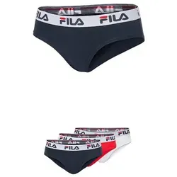 Fila Slip WOMAN BRIEF (3er Pack) mit elastischem Logobund von FILA