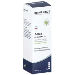 Dermasence Adtop Xc Lipidcreme - Arzneimittel für extrem trockene Haut, intensiv rückfettend mit Lipohydrol®-Effekt, stärkt die Hautbarriere und lindert Juckreiz dank Johanniskraut-Extrakt.