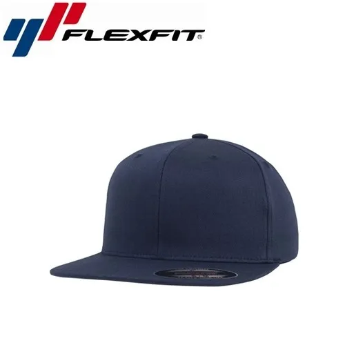 Flexfit Pro-Baseball Flat Visor Flatcap L/XL Navyblau
