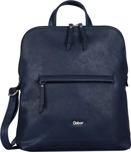 Gabor bags Mina Damen City Rucksack - 8 L Blau - Damen-Rucksackhandtaschen mit lässigem Design, 8 L Volumen, flexiblem Tragestil und hochwertigem, leichtem Material für optimalen Komfort.