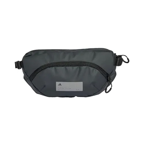 adidas HYBRID Bauchtasche Herren - carbon-black-refsil - Wasserabweisende Gürteltasche mit verstellbarem Riemen und Geheimtasche, perfekt für unterwegs und leichtgewichtig mit nur 200 g.