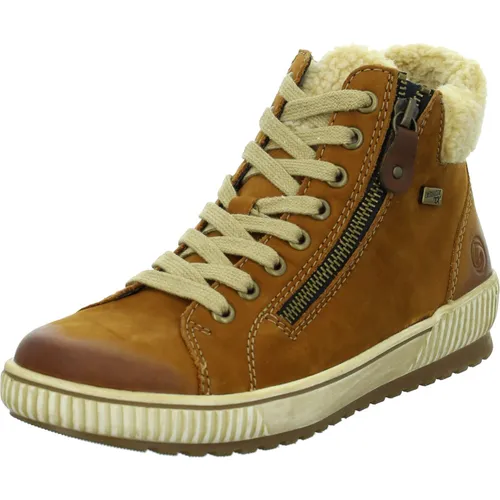Remonte Komfort Stiefeletten Damen 31323033313233 Braun 41 EU - Wanderschuhe für Damen, ideal für den Winter mit wasserabweisender RemonteTex-Membran und kuscheligem Fleece-Innenfutter für besten Komfort und Wärme.
