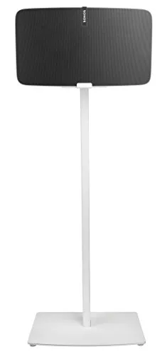 Cavus CSP5W-Single Lautsprecherständer für Sonos Play: 5 Gen2 – Weiß