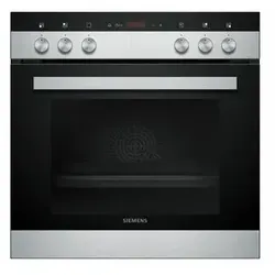 Siemens EQ111KS01B Ed EB-Herdset mit Glaskeramik - Herd-Set mit 3D Heißluft plus und Vario-Großflächengrill, ideal für vielseitiges Kochen und Backen in der heimischen Küche.