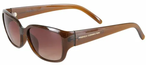 French Connection Damen Polycarbonat Sonnenbrille - Braun
