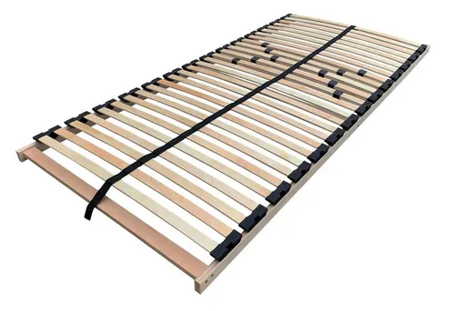 Lattenrost MS 120 x 200 cm, Härtegrad verstellbar - Lattenrost MS zur Selbstmontage mit 28 Leisten für optimalen Schlaf. Härtegrad verstellbar für individuelle Anpassung an Ihren Körper. Ideal für bis zu 130 kg Körpergewicht.