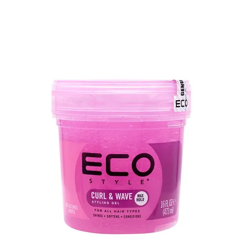 Eco Style Curl & Wave Styling Gel Max Hold 473ml