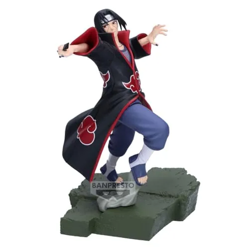Banpresto Naruto Shippuden Itachi Uchiha Statue - Detailreiche Actionfigur von Itachi Uchiha aus Naruto Shippuden. Ideal für Sammler und Fans, originalverpackt und perfekt für die Vitrine.
