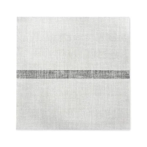 Stoffservietten Schwarz von Mank