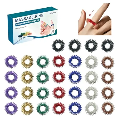 Akupressur Ring Set