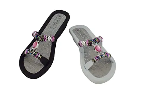 Linea Scarpa Damen modischer Badeschuh Pantolette mit Absatz Limnos: Größe: 40 | Farbe: Weiß