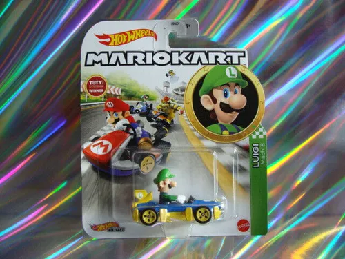 Hot Wheels Mario Kart Luigi Mach 8 Nintendo ovp/neu 1:64