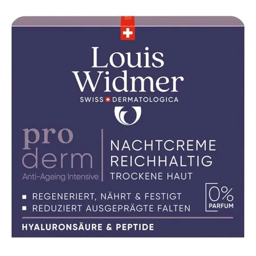 WIDMER proderm Nachtcreme reichhaltig o.P. 50 ml