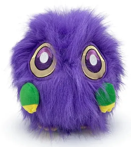 Yu-Gi-Oh! Plüschfigur Kuribah Stickie Purple 22 cm - Offiziell lizenzierte Plüschfigur aus Yu-Gi-Oh! mit 4 eingenähten Magneten, perfekt zum Kuscheln und Spielen. Größe: 22 cm, aus ultraweichem Kunstfell.