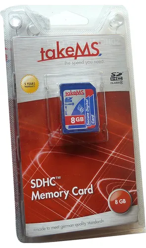 TakeMS 8 GIGABYTE SD Speicherkarte