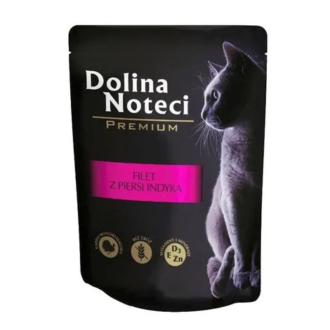 DOLINA NOTECI Premium Turkey fillet - nassfutter für Katzen - 85g 5902921300953