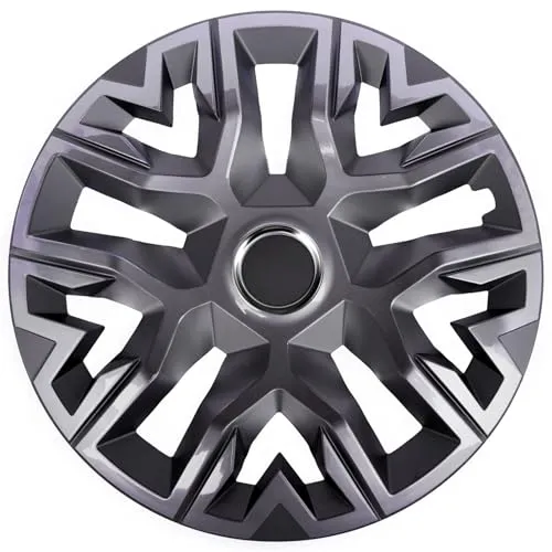 NRM Perfecto 14'' Universal Auto Radkappen - Radkappen aus hochwertigem ABS-Kunststoff, leichtgewichtig und einfach zu installieren – kein Werkzeug erforderlich. Schützen Sie Ihre Felgen vor Verblassen!