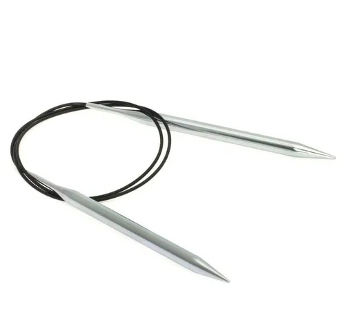 LANA GROSSA Stecknadeln Rundstricknadel Messing Länge 60 cm/80 cm, Stricknadel aus Messing in den Stärken 2.0 mm - 15.0 mm