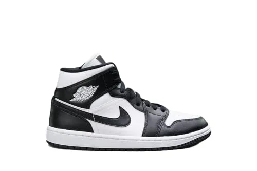 Nike Damen Basketballschuh, Weiß/Schwarz-Panda Mid, 41 EU, DV0991 101