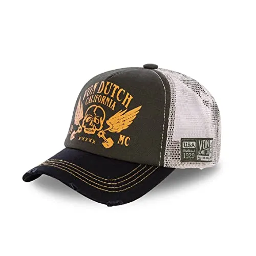 Von Dutch Trucker Cap Crew 5 - Grün/Schwarz - Trucker Caps: Die Von Dutch Cap 