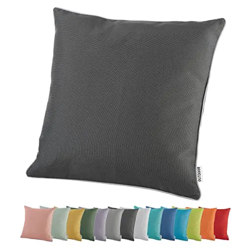 Zierkissen Grau von Heimtexland