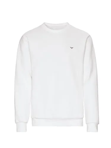 TRIGEMA Sweatshirt in Waffeloptik - Sweatshirt für Herren in Waffel-Piqué, klassischer Schnitt mit Rundhals-Ausschnitt, ideal für lässige Freizeitlooks.