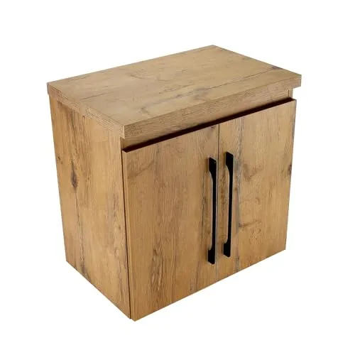 paplinskimoebel Badezimmer wandschrank, unterschrank für Badezimmer 60 x 39 x 56 cm, Kleiner badezimmerschrank, gästebadezimmerschrank in Eiche Lancelot