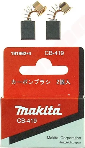 Makita Kohlebürsten CB-419 für Stichsägen, Bohrmaschinen und weitere Elektrowerkzeuge