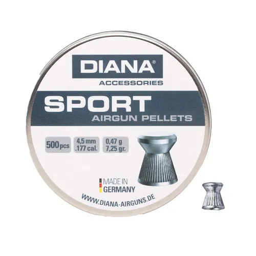 4,5 mm Diana Sport Schuss 500 Stück Diana 4250892704104