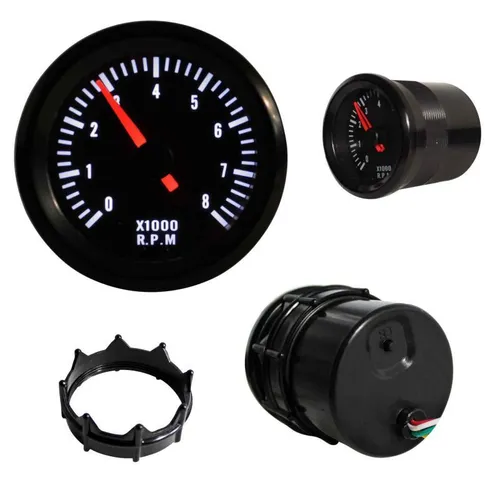 Öltemperaturanzeige JOM 52mm schwarz