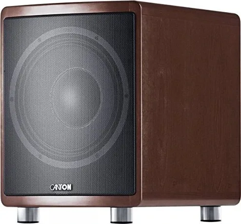 Canton SUB 650 aktiver Subwoofer - kraftvoller Bass für Ihr Heimkino - Subwoofer mit 200/350 Watt Leistung, ideal für beeindruckenden Klang und tiefe Bässe in Ihrem Wohnzimmer.