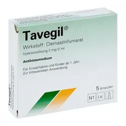 Tavegil Injektionslösung 2 mg/2 ml Ampullen von Pharmore GmbH