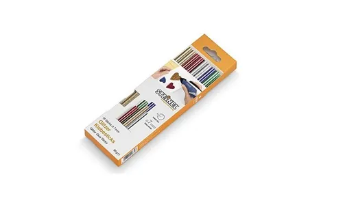 Steinel Glitzer-Klebesticks Ø7mm bunt 16er Pack für Heißklebepistolen