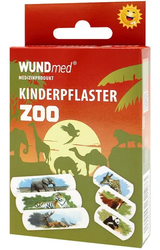 WUNDmed® Pflaster Zoo bunt 10 St. 02-064