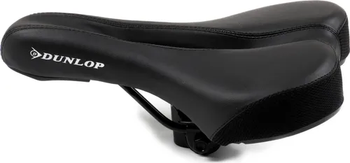 Fahrradsattel von Dunlop, MTB, City-, Touren- und Rennenräder, Komfortzonenausschnitt, gefedert, Größe ca. 27 x 17 x 11 cm