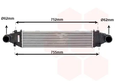 Van Wezel Ladeluftkühler 30004525