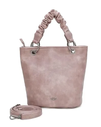 Fritzi aus Preussen Damen Lizz 02 Cross, Braun - Umhängetasche mit modischem Design, ideal für den Alltag, Maße: 24x29x13 cm, aus umweltfreundlichem Material