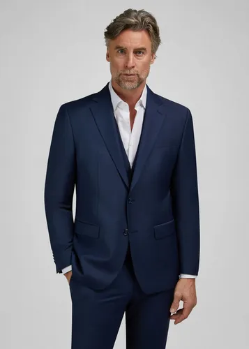 HECHTER PARIS Sakko mit Reverskragen in Blau, Größe 27 - Elegantes Herren Sakko von HECHTER PARIS, ideal für festliche Anlässe. Der Material-Mix mit Stretch-Anteil sorgt für optimalen Tragekomfort. Mit Reverskragen und praktischen Pattentaschen.
